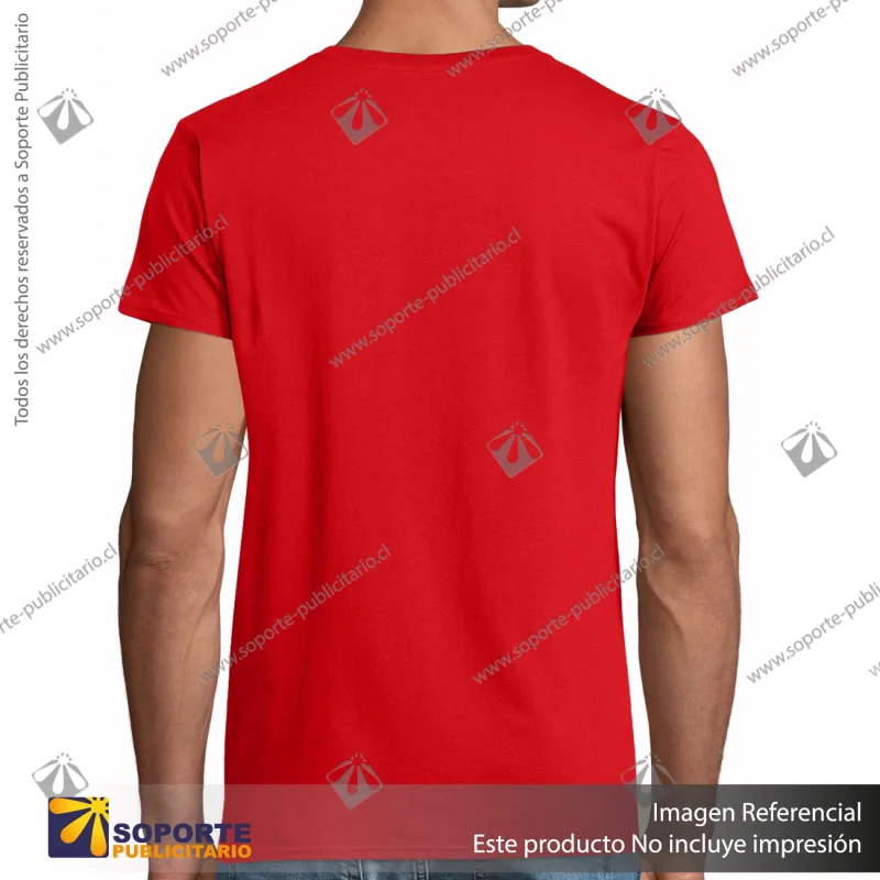 POLERA PIONEER HOMBRE/4XL/ROJO