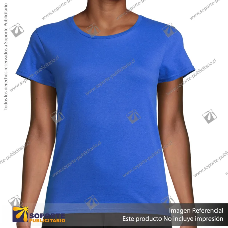 POLERA PIONEER MUJER/S/AZULINO