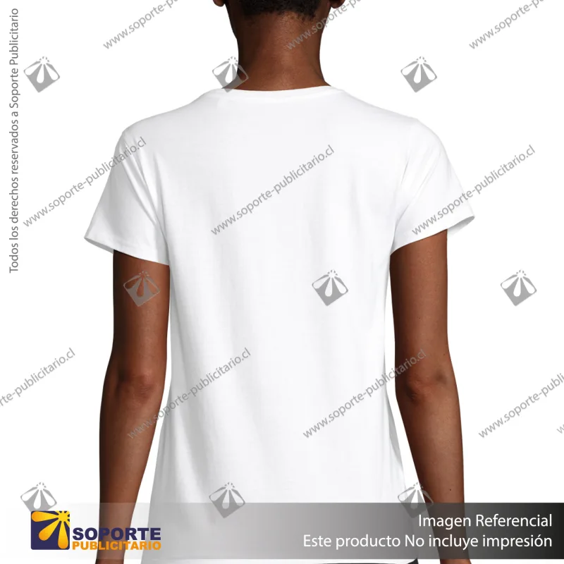 POLERA PIONEER MUJER/L/BLANCO