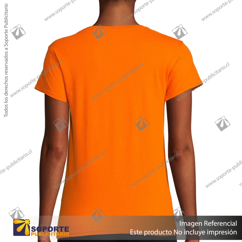 POLERA PIONEER MUJER/XL/NARANJO