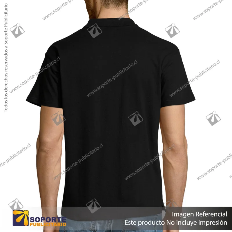 POLERA CON CUELLO SUMMER II/S/NEGRO