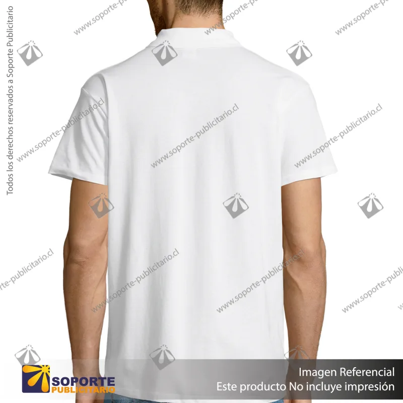 POLERA CON CUELLO SUMMER II/2XL/BLANCO
