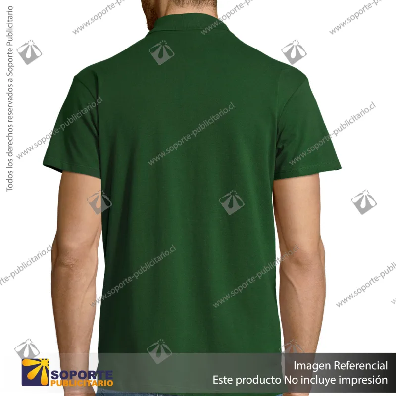POLERA CON CUELLO SUMMER II/2XL/VERDE