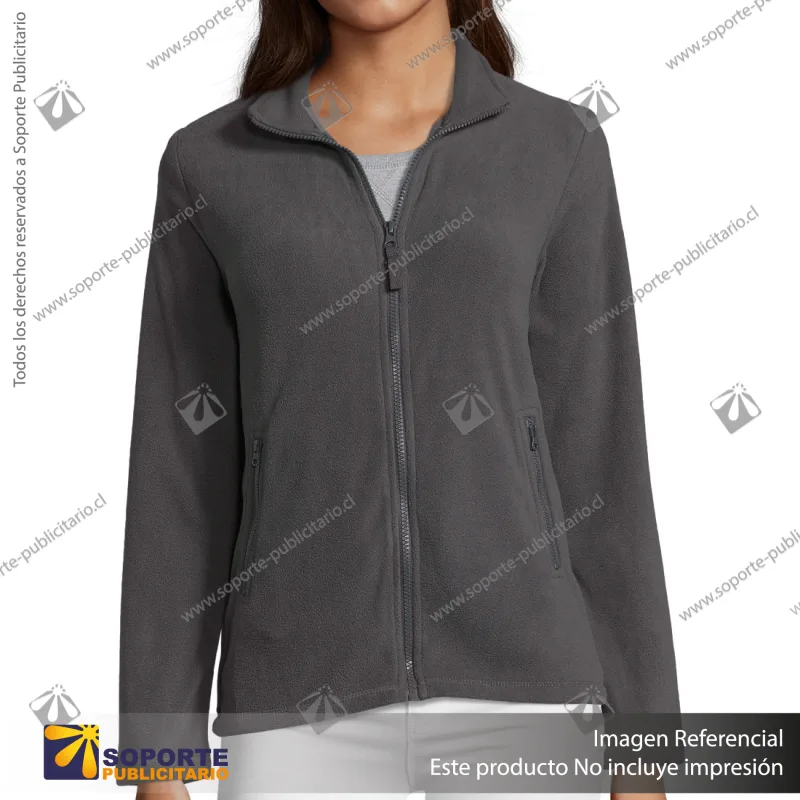 POLAR NORMAN MUJER/XL/GRIS OSCURO