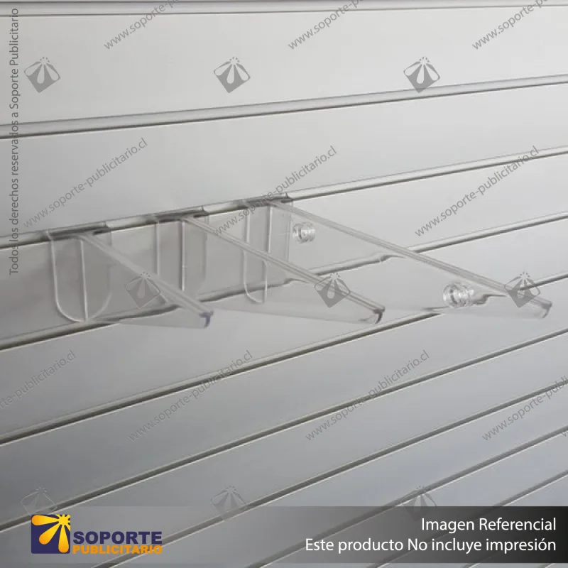 POLYCARBONATE SHELF BRACKET