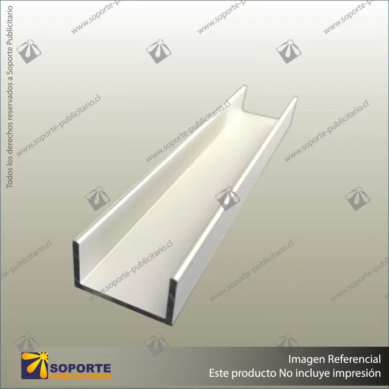 ALUMINIUM U CHANNEL - 18MM PANELS