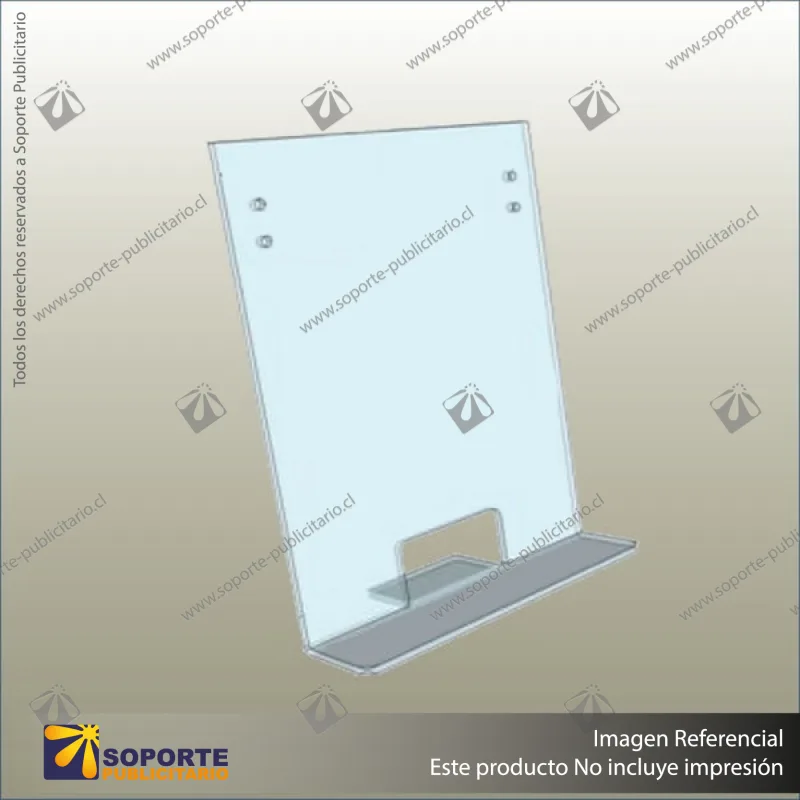 ACRYLIC SHELF FOR PRINT DISPLAYS - WALL MOUNTED