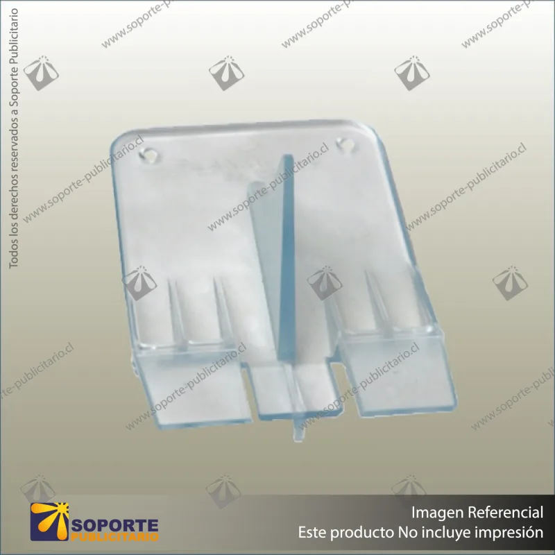 BROCHURE HOLDER BRACKET CLIP - TABLE TOP
