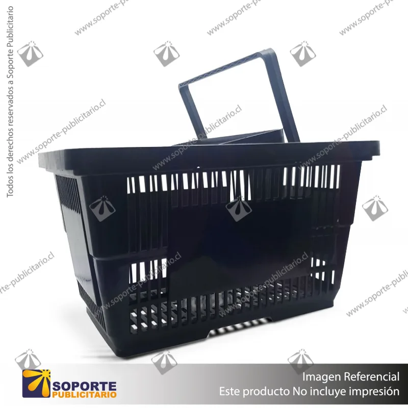 CANASTO PLASTICO PARA COMPRAS
