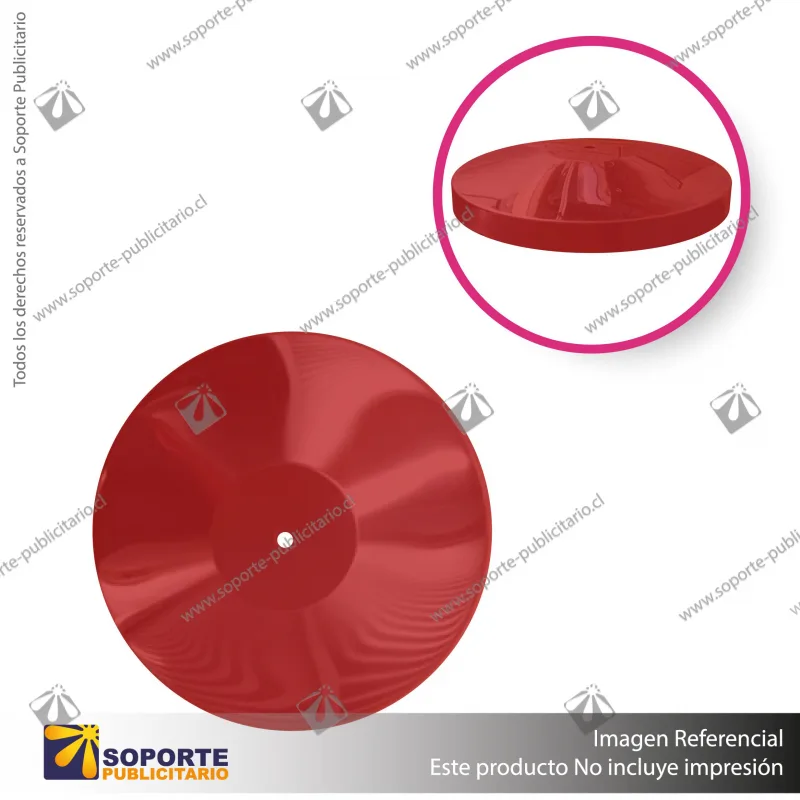 CUBRE BASE ROJO REPUESTO PARA SEPARADOR DE FILAS CINTA RETRACTIL