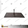 BASE PRO SOLIDA DE METAL COLOR NEGRO (40 CMS) BANDERA PUBLICITARIA (C4), foto 2