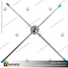 BASE PRO X CROMADA (95 CMS) BANDERA PUBLICITARIA (C6), foto 11