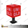 CUBO LED 384384 P3 CON FLIGHT CASE, foto 4