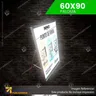 LED PANEL 6090 FORMATO PALOMA - PANEL + IMPRESION + DISENO, foto 2