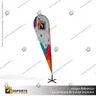 MASTIL CURVO VELA PRO 220*70 CMS (280 CMS) PARA BANDERA PUBLICITARIA (C40), foto 1