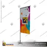 MASTIL RECTO ALUMINIO 220*70 CMS PARA BANDERA PUBLICITARIA (C15), foto 3