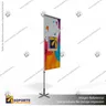 MASTIL RECTO ALUMINIO 220*70 CMS PARA BANDERA PUBLICITARIA (C15), foto 1