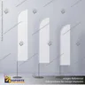 MINI MASTIL CURVO 10.5*32 CMS PARA BANDERA PUBLICITARIA (C40), foto 6