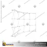 PANEL ARAÑA TEXTIL CURVO 4 CUERPOS (280*230 CMS) + CARRO BASICO + FOCOS HALOGENO, foto 4