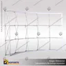 PANEL ARAÑA TEXTIL CURVO 5 CUERPOS (350*230 CMS), foto 3