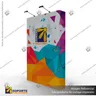 PANEL ARAÑA TEXTIL RECTO DOBLE GRAFICA 2 CUERPOS (150*230 CMS) + CARRO BASICO + FOCOS HALOGENO, foto 1