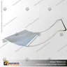 PANEL PUBLICITARIO TUBO TEXTIL CURVO 240*230 CMS + CARRO BASICO + FOCOS HALOGENO, foto 8