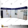 PANEL PUBLICITARIO TUBO TEXTIL CURVO 600*230 CMS + CARRO BASICO + FOCOS HALOGENO, foto 8