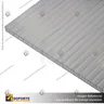 POLICARBONATO ALVEOLAR GRIS METALIZADO 10 MM - 2.10 X 2.95 MT