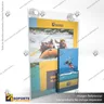 PORTA FOLLETO EN PORTA GRAFICA ACRILICO A4 (21*29.7 CMS) FORMATO MURO VERTICAL 2 MM, foto 4