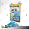 PORTA FOLLETO EN PORTA GRAFICA ACRILICO A4 (21*29.7 CMS) FORMATO MURO VERTICAL 2 MM, foto 6
