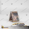 PORTA FOLLETO EN PORTA GRAFICA ACRILICO A6 (10.5*14.8 CMS) FORMATO A VERTICAL 1.5 MM, foto 1