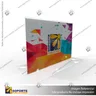 PORTA GRAFICA ACRILICO A3 (29.7*42 CMS) FORMATO T HORIZONTAL 2.5 MM (C12), foto 3