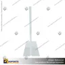 PORTA GRAFICA ACRILICO A3 (29.7*42 CMS) FORMATO T VERTICAL 2.5 MM (C12), foto 6