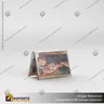 PORTA GRAFICA ACRILICO A6 (10.5*14.8 CMS) FORMATO A HORIZONTAL 1.5 MM, foto 2
