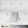 PORTA GRAFICA ACRILICO A6 (10.5*14.8 CMS) FORMATO A VERTICAL 1.5 MM, foto 3