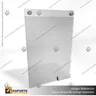 PORTA GRAFICA ACRILICO CON TARJETERO A3 (29.7*42 CMS) MURO VERTICAL 2 MM + SET EMBELLECEDOR, foto 2