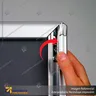 PORTA GRAFICA MARCO CLIP ALUMINIO FORMATO A3 (29.7*42 CMS) (C5), foto 5