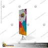 PORTA PENDON ATRIL TRIPODE PRO ALUMINIO MEDIDA AJUSTABLE 1.30 A 2.2 MTS (C20), foto 3