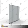 PORTA PENDON ROLLER GIGANTE 200*200 CMS (C2), foto 2