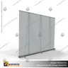 PORTA PENDON ROLLER GIGANTE 250*200 CMS (C2), foto 2