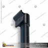 PORTA PENDON ROLLER PRO BASE COLOR NEGRO 80*200 CMS (C4), foto 9