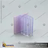 PORTA STOPPER CON ADHESIVO 35*30*42 MM ESPESOR GRAFICA 3-5 MM, foto 4