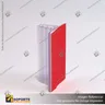 PORTA STOPPER CON ADHESIVO 75*30*42 MM ESPESOR GRAFICA 3-5 MM, foto 6