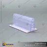 PORTA STOPPER CON ADHESIVO 75*30*42 MM ESPESOR GRAFICA 3-5 MM, foto 1