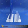 PORTA STOPPER FLEXIBLE CON ADHESIVO 75*20*25 MM ESPESOR GRAFICA 2-3 MM, foto 1