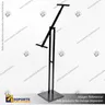 SOPORTE UNIVERSAL ARTE MEDIDA AJUSTABLE 58 CMS A 100 CMS (C5), foto 9
