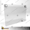 TARJETERO EN PORTA GRAFICA ACRILICO A3 (29.7*42 CMS) FORMATO MURO HORIZONTAL 2.5 MM, foto 2