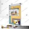 TARJETERO EN PORTA GRAFICA ACRILICO A4 (21*29.7 CMS) FORMATO MURO VERTICAL 2 MM, foto 12