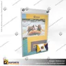 TARJETERO EN PORTA GRAFICA ACRILICO A4 (21*29.7 CMS) FORMATO MURO VERTICAL 2 MM, foto 9