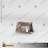 TARJETERO EN PORTA GRAFICA ACRILICO A6 (10.5*14.8 CMS) FORMATO A HORIZONTAL 1.5 MM, foto 4